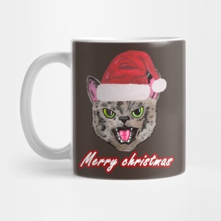 Santa cat Mug